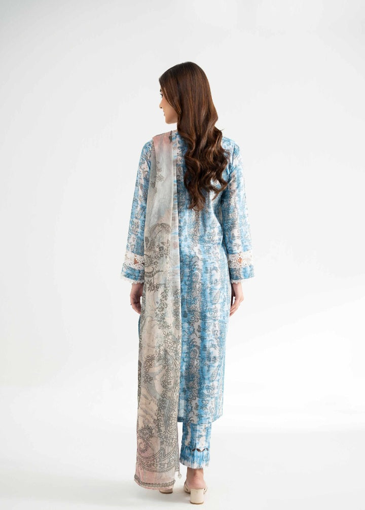 Original Nishat Linen Printed Lawn 3 Piece | HR BRANDS SALE MELA