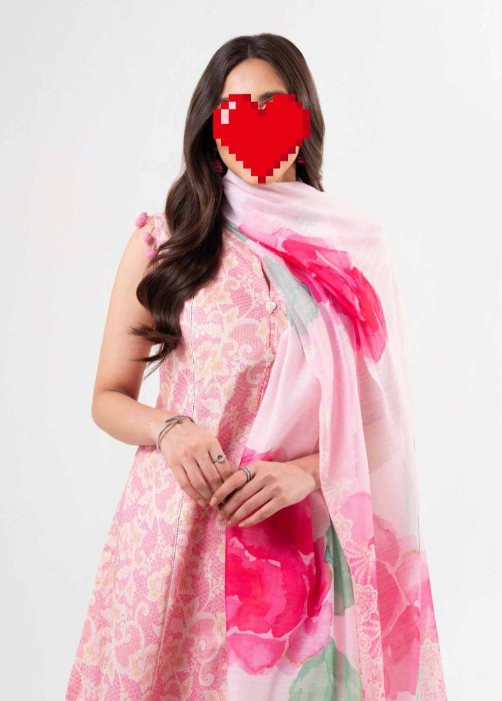 Original Nishat Linen Printed Lawn 3 Piece | HR BRANDS SALE MELA