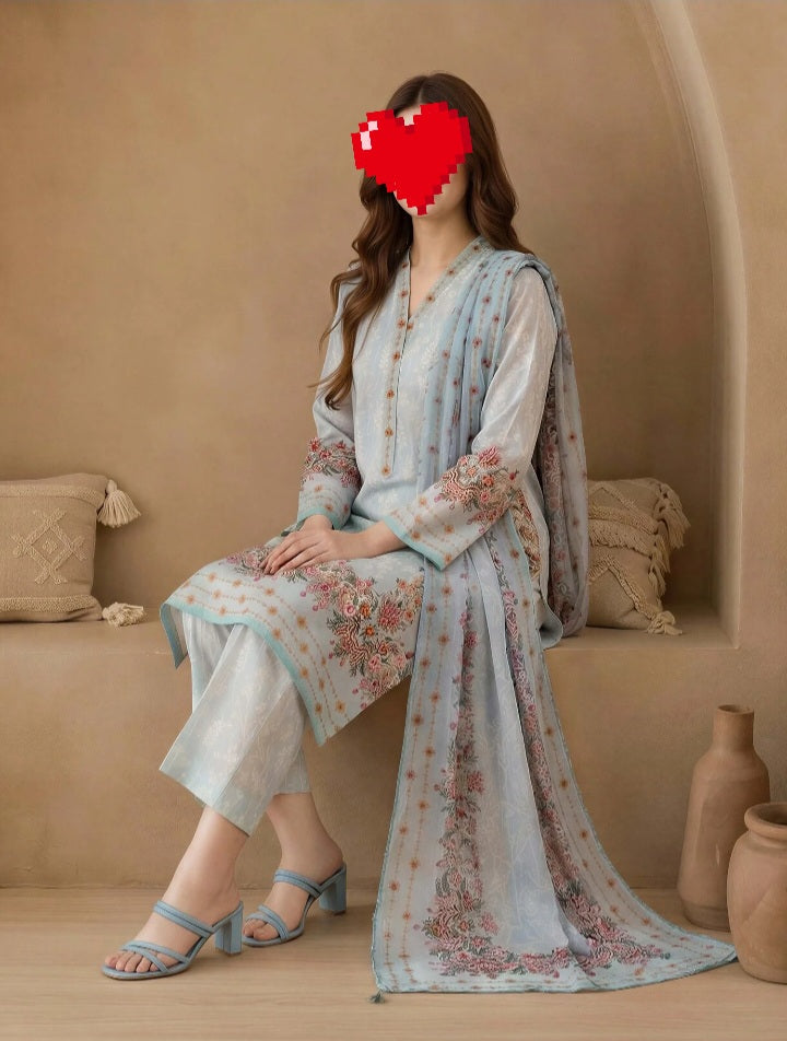 Limelight Outlet Stock Lawn 3piece| Origional suits